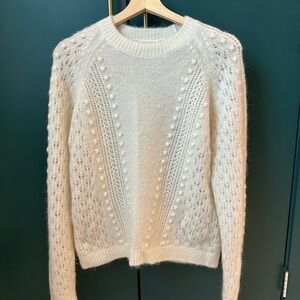 Chic Cream Knit Sweater